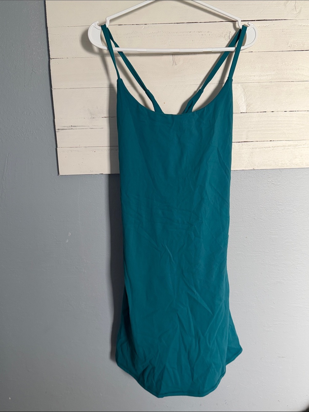 HALARA Teal EZPeepee tennis dress